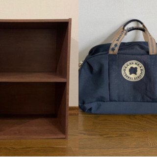 本日最終日　冷蔵庫＋二段カラーボックス+キャリーバッグの画像