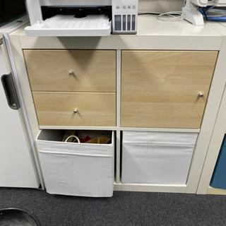 イケア IKEA カラックス 2×2 インサート収納付き