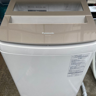 ?激安 大型 10キロ‼️Panasonic洗濯機NA-FA100H5?