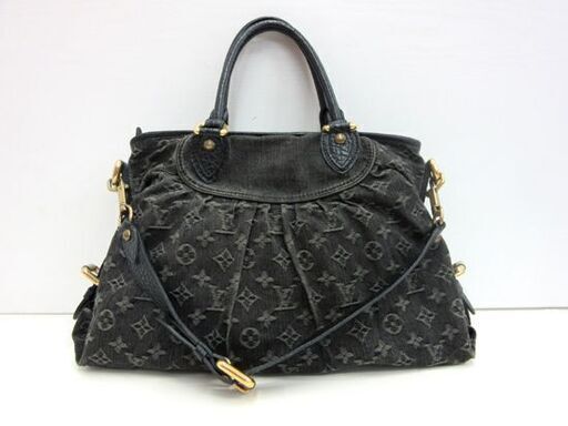 本物 ルイヴィトン デニム ネオカヴィMM 2WAY トートバッグ ショルダー LOUIS VUITTON 札幌 厚別店 