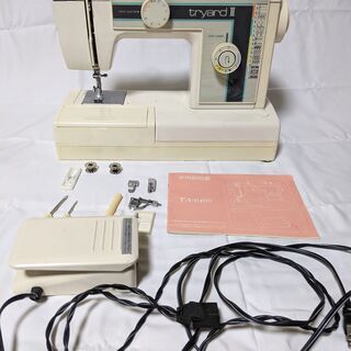 ジャガーミシン tryardⅡ TA-6400 フットコントロー...