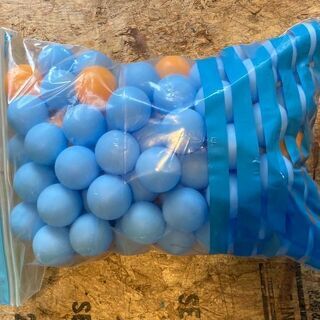 スーパーボール、ピンポン球、その他ボール詰め合わせの画像
