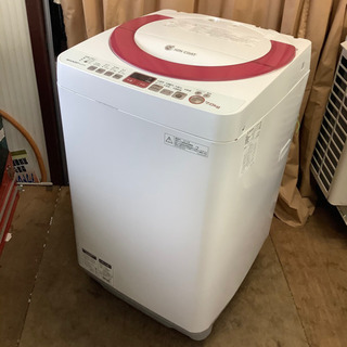○今月の特売品 SHARP 全自動洗濯機ES-KS70N-P 7...