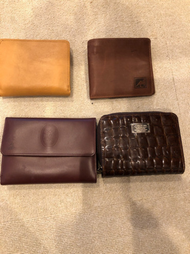 折り畳み財布4点セット 管RKJ0145