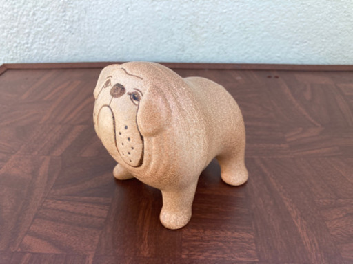 リサラーソン ブルドック 陶器 スェーデン 
