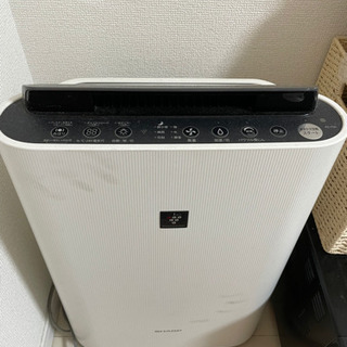 シャープ 空気清浄機 KC-F50-W