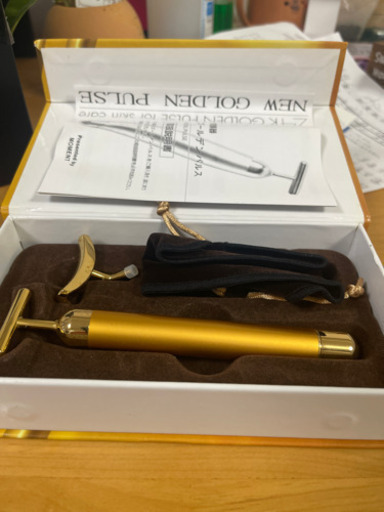 [24ゴールド ビューティスティック 電動美顔器]