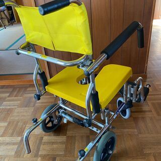 介助用車椅子KAWAMURA シャワーキャリー 入浴/お風呂/シャワー用-2の画像