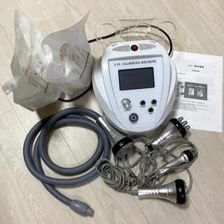 コンパクト4in1キャビテーション3MHz光ラジオ波バキューム付...