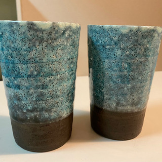 MAORI ビールグラス 備前焼