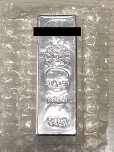 手渡し-2000円「正規品」　石福金属興業　銀地金　500g