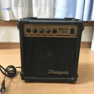 【お譲りします】フォトジェニック PG-10 ミニアンプの画像