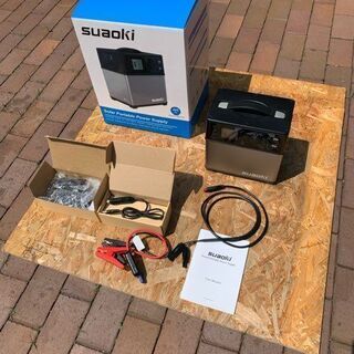 【只今受付不可です】ポータブル電源　suaoki　400Wh　美品！