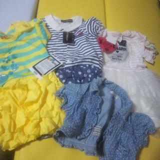  新品3着 80サイズ ＋1着おまけ 女の子 半袖