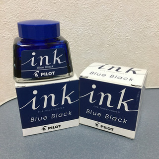 パイロットインキ　ブルーブラック　30ml　1.3本