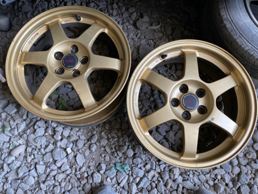 gc8 インプレッサ　wrx sti rays te07 16インチ 