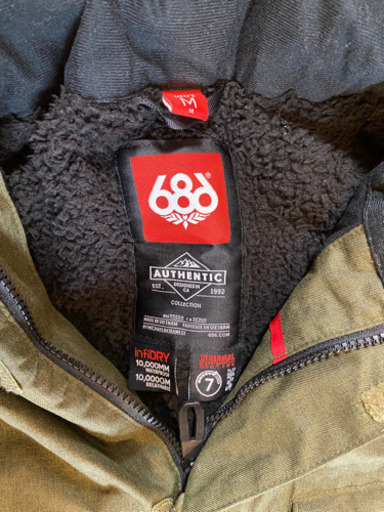 スキーウェア　メンズ　686 ゴーグル付き