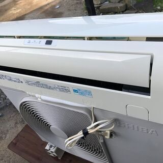 ★TOSHIBA★エアコン★２．８Ｋ★仮運転済★ フィルター内綺麗過ぎ★19800円★の画像