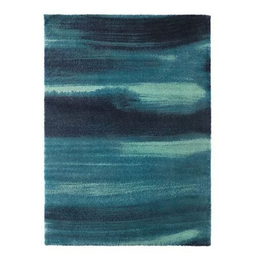 美品☆IKEA (イケア) SÖNDERÖD ソンデロード カーペット ラグ ブルー 青