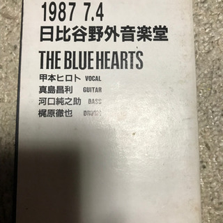 THE BLUEHEARTS LIVEビデオの画像