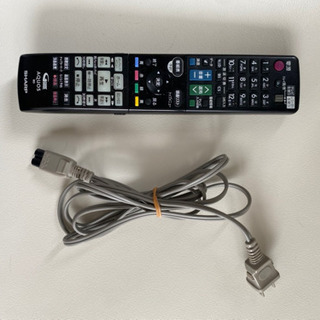 【美品】【あんしん決済】SHARP シャープ　AQUOS ３２型液晶テレビ　コード説明書リモコン付きの画像