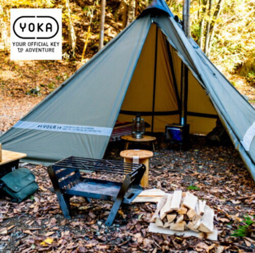 YOKA/ヨカ TIPI(ティピ)  ワンポールテント 1〜2人用 キャンプ