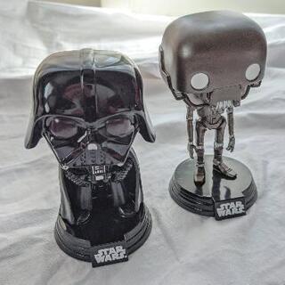 【終了】STAR WARS スターウォーズ 首振り人形 ダース・...