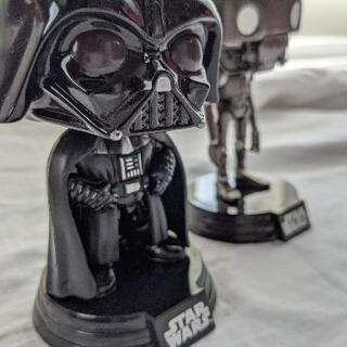 【終了】STAR WARS スターウォーズ 首振り人形 ダース・ベイダー K-2SOの画像
