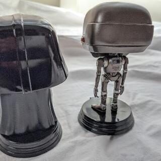 【終了】STAR WARS スターウォーズ 首振り人形 ダース・ベイダー K-2SOの画像