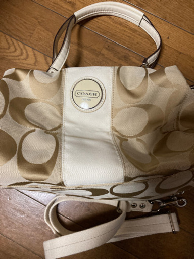 COACHミニボストンバッグ