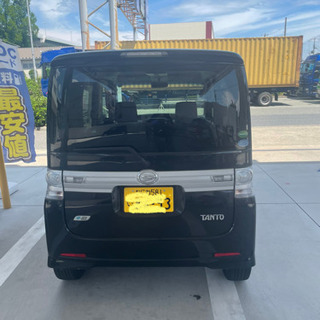 タントカスタム後期　黒　144000kmの画像