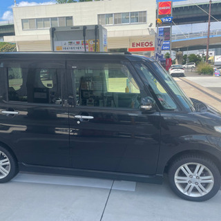 タントカスタム後期　黒　144000kmの画像