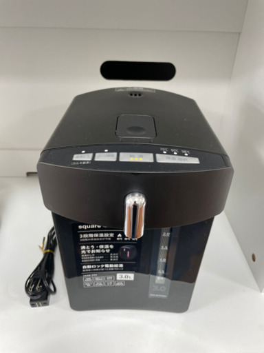 ジャーポット　湯沸かし器　3.0L アイリスオーヤマ　2020年