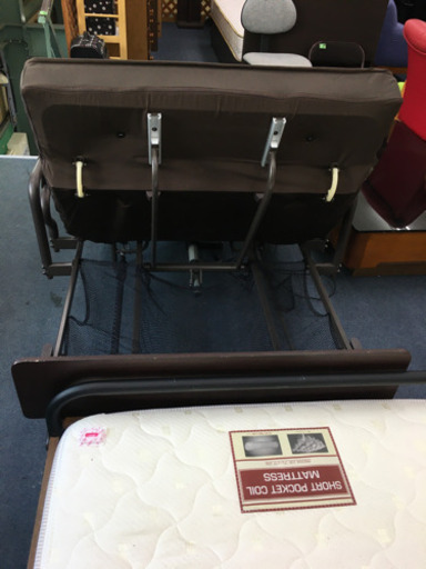 df3897   ★中古美品　ATEX 電動リクライニングベッド（Wファンクション）（2モーター）AX-BE635N