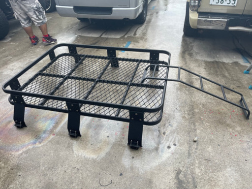 ルーフラック&リアラダー　ランクル 78プラド(6/25商談中)