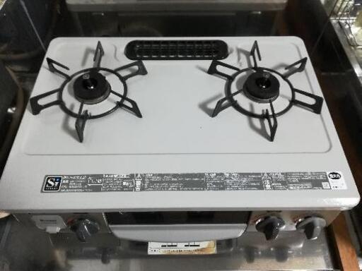 【美品】ガステーブル　コンロ都市ガス