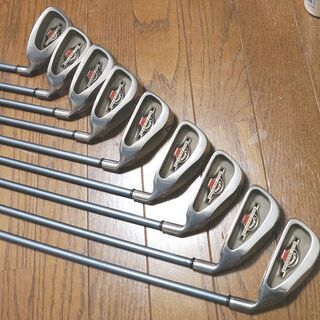 【レンタル可】アイアンセット キャロウェイ ビッグバーサ アイアン9本セット 3～9、P、Sです。の画像
