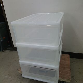 取引場所　南観音　2106-240　収納クリアケース3個セット（...