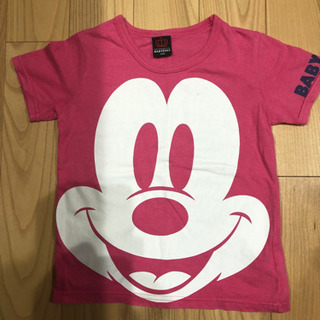 Tシャツベビードール、サイズ120ピンク