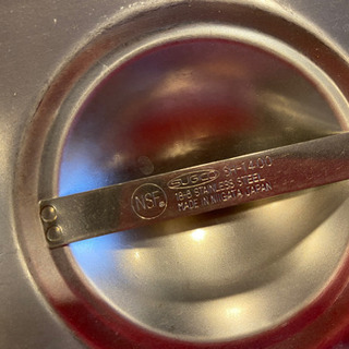 ★【業務用 アイス ジェラート バット ステンレス  9点セット】SUGICO スギコ 18-8 SH-1406S 中古品 の画像