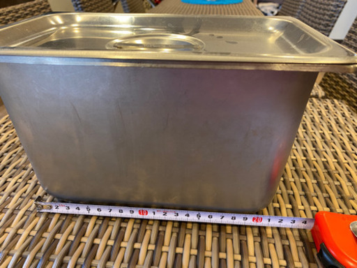 ★【業務用 アイス ジェラート バット ステンレス  9点セット】SUGICO スギコ 18-8 SH-1406S 中古品 