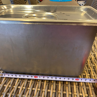 ★【業務用 アイス ジェラート バット ステンレス  9点セット】SUGICO スギコ 18-8 SH-1406S 中古品 の画像