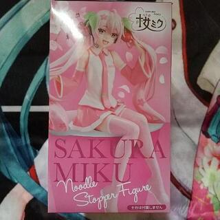 桜ミク ぬーどるストッパーフィギュアの画像