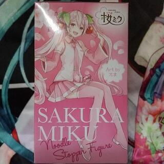 桜ミク ぬーどるストッパーフィギュアの画像