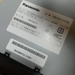 パナソニック　SDナビ　CN-RE05WD Bluetooth 地デジフルセグ DVD&SD再生  ＋バックカメラの画像