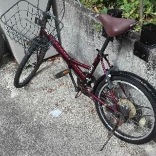 お取り引き中。折り畳み自転車ギア付き