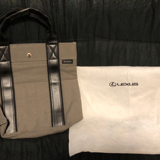 レクサスオリジナルミニトートバッグ　グレー　未使用