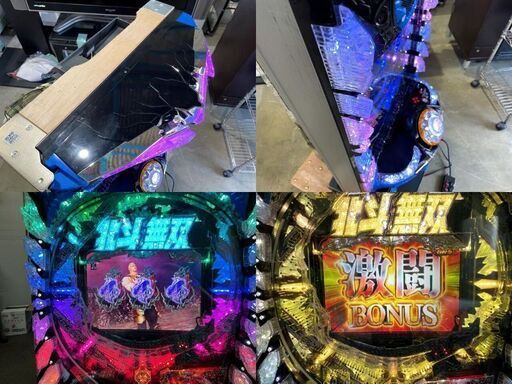 CR 真・北斗無双２FB　第二章　【1/319】　玉不要コントローラー付属　自動ヘソ・電チュー入賞　自動大当たり消化　　パチンコ実機　