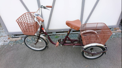 3輪自転車 買ってください(^^)