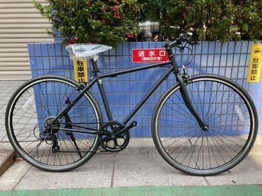 【クロスバイク・アウトレット】アサヒサイクル　amadana700C　艶消しブラック